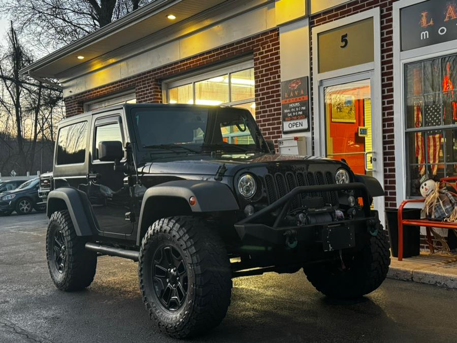 2015 Jeep Wrangler 4WD 2dr Willys Wheeler, available for sale in Canton, Connecticut | Lava Motors. Canton, Connecticut