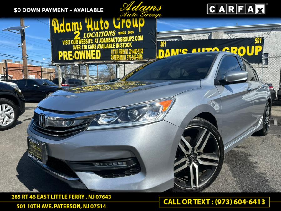 2017 Honda Accord Sedan Sport CVT, available for sale in Paterson, New Jersey | Adams Auto Group. Paterson, New Jersey