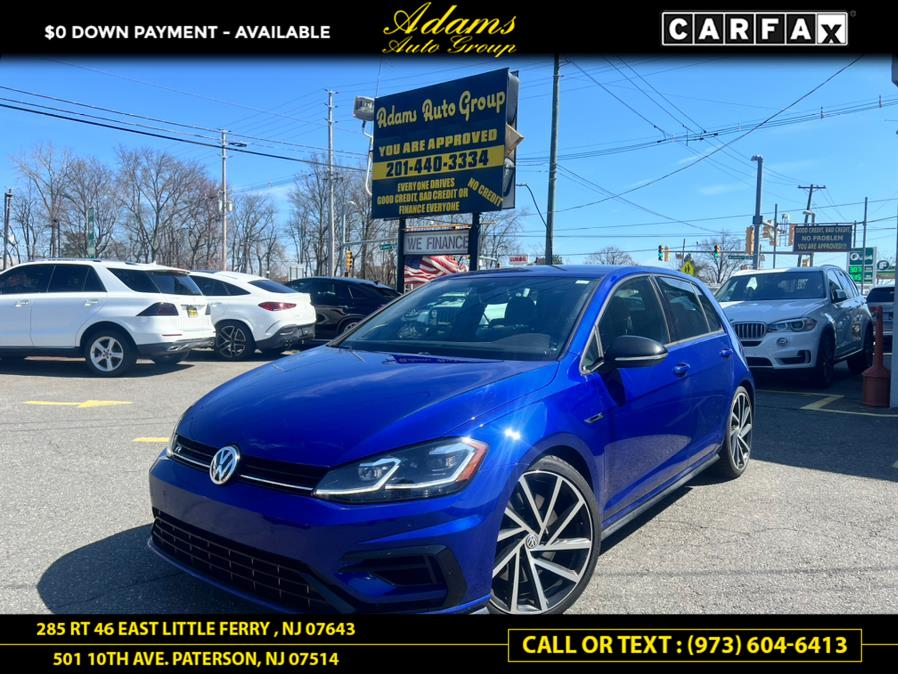 2018 Volkswagen Golf R 2.0T Manual w/DCC/Nav/ 6 SPD Manual, available for sale in Paterson, New Jersey | Adams Auto Group. Paterson, New Jersey