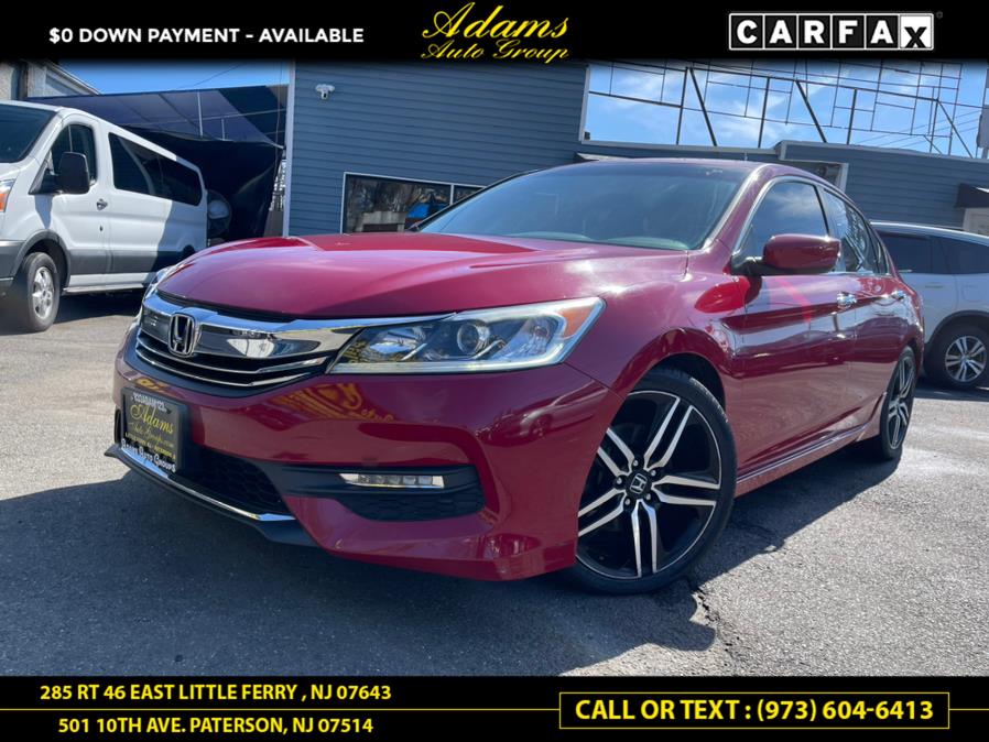2017 Honda Accord Sedan Sport SE CVT, available for sale in Paterson, New Jersey | Adams Auto Group. Paterson, New Jersey