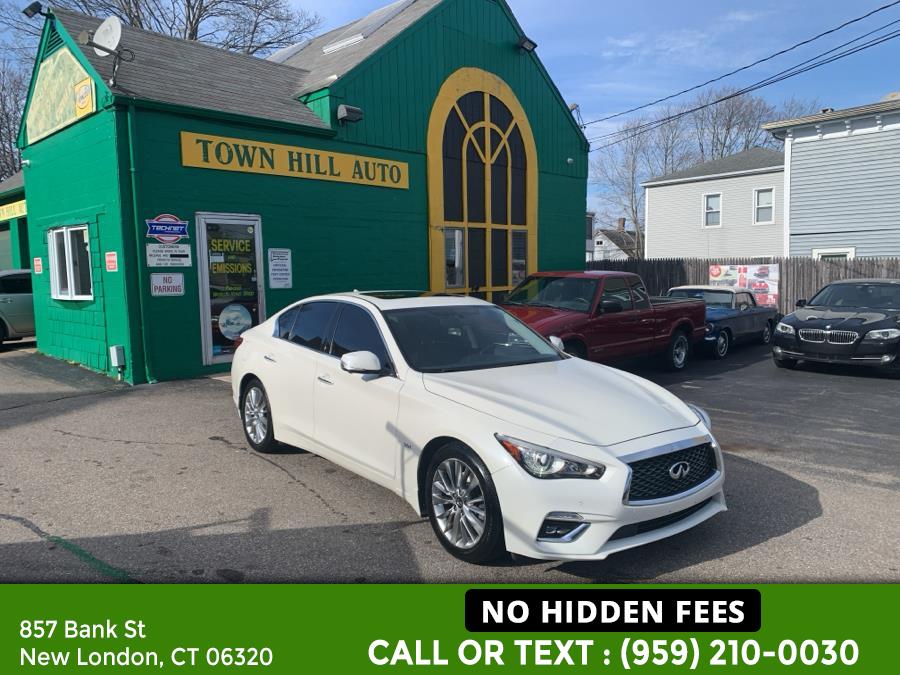 2019 INFINITI Q50 3.0t LUXE AWD, available for sale in New London, Connecticut | McAvoy Inc dba Town Hill Auto. New London, Connecticut