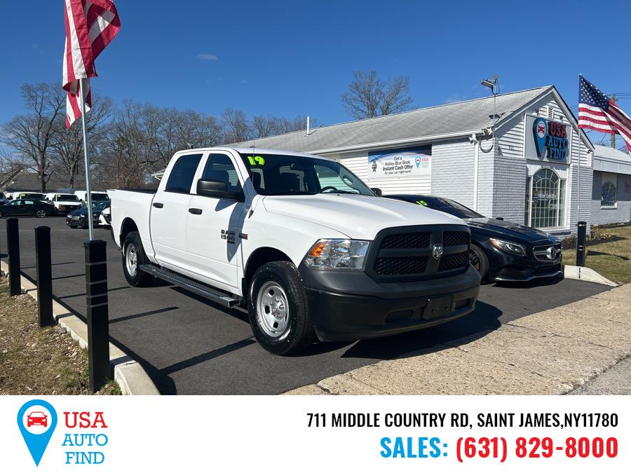 2019 Ram 1500 Classic Tradesman 4x4 Crew Cab 5''7" Box, available for sale in Saint James, New York | USA Auto Find. Saint James, New York