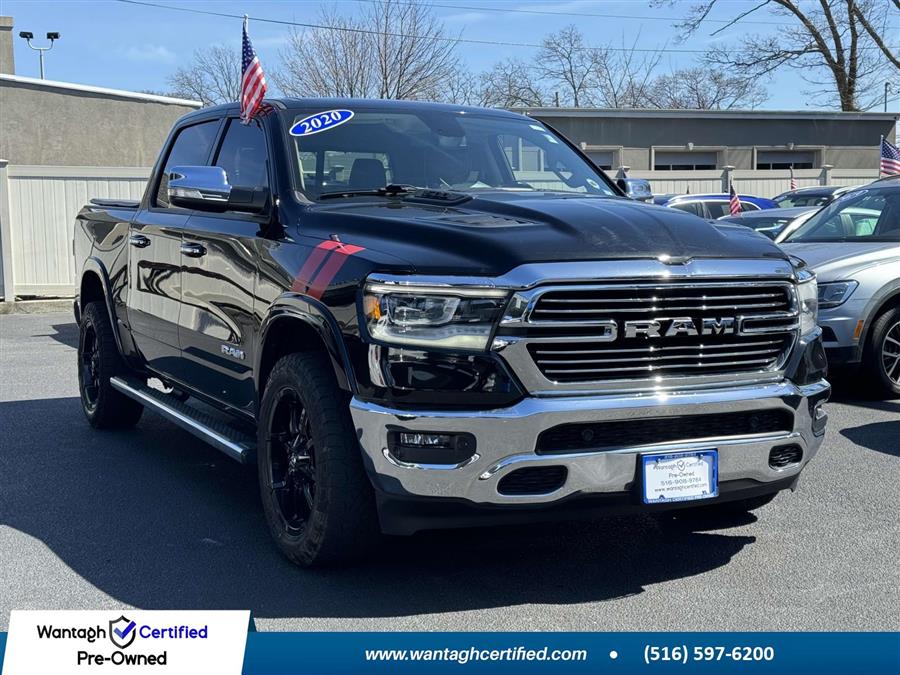 2020 Ram 1500 Laramie 4x4 Crew Cab 5'7" Box, available for sale in Wantagh, New York | Wantagh Certified. Wantagh, New York