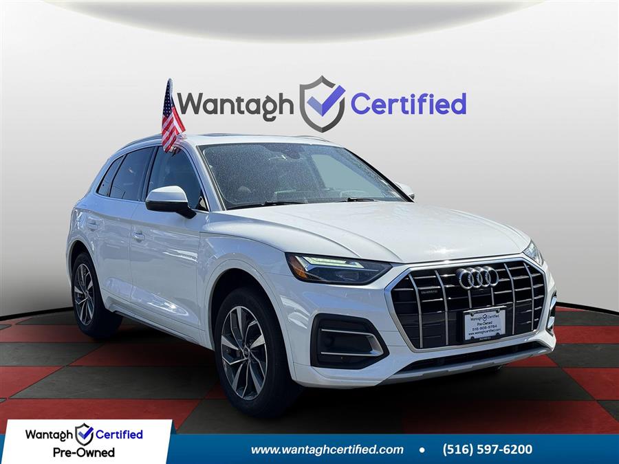 2021 Audi Q5 Premium Plus 45 TFSI quattro, available for sale in Wantagh, New York | Wantagh Certified. Wantagh, New York