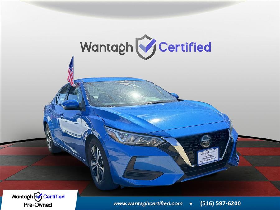2021 Nissan Sentra SV CVT, available for sale in Wantagh, New York | Wantagh Certified. Wantagh, New York