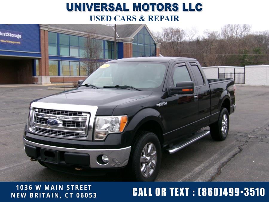 2014 Ford F-150 4WD SuperCab 145" XLT, available for sale in New Britain, Connecticut | Universal Motors LLC. New Britain, Connecticut