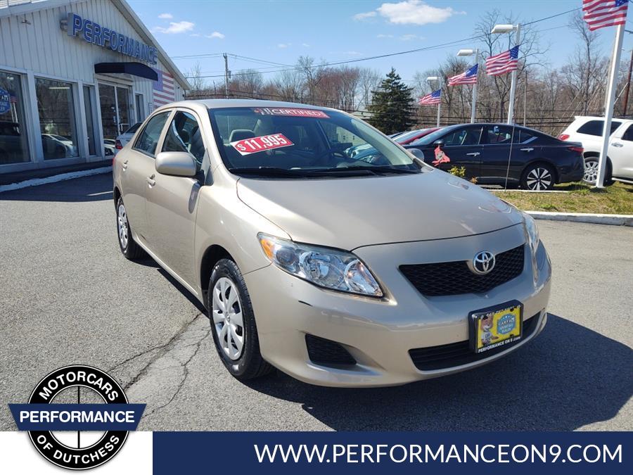 2009 Toyota Corolla 4dr Sdn Auto LE (Natl), available for sale in Wappingers Falls, New York | Performance Motor Cars. Wappingers Falls, New York