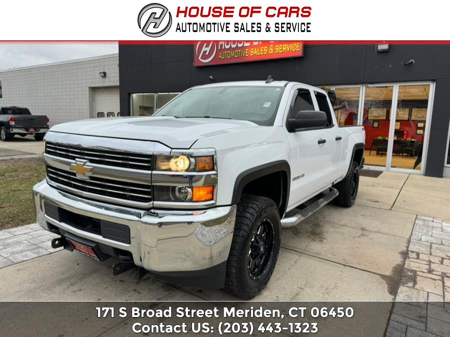 2016 Chevrolet Silverado 2500HD 4WD Double Cab 144.2" Work Truck, available for sale in Meriden, Connecticut | House of Cars CT. Meriden, Connecticut