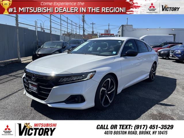 2021 Honda Accord Sport, available for sale in Bronx, New York | Victory Mitsubishi and Pre-Owned Super Center. Bronx, New York