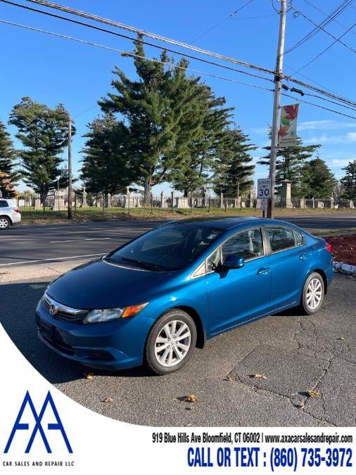 Used 2012 Honda Civic Sdn in Bloomfield, Connecticut | AXA Car Sales and Repair LLC. Bloomfield, Connecticut