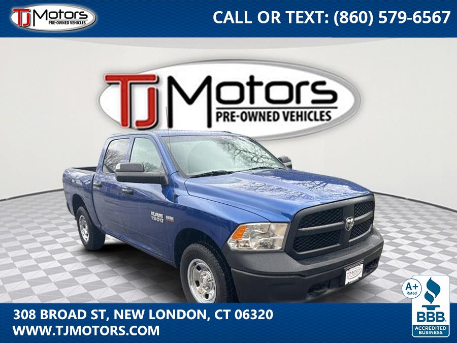 2016 Ram 1500 4WD Crew Cab 140.5" Tradesman, available for sale in New London, Connecticut | TJ Motors. New London, Connecticut