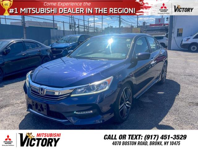 2017 Honda Accord Sport Special Edition, available for sale in Bronx, New York | Victory Mitsubishi and Pre-Owned Super Center. Bronx, New York