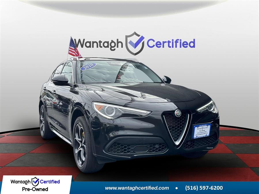 2020 Alfa Romeo Stelvio Ti Lusso AWD, available for sale in Wantagh, New York | Wantagh Certified. Wantagh, New York