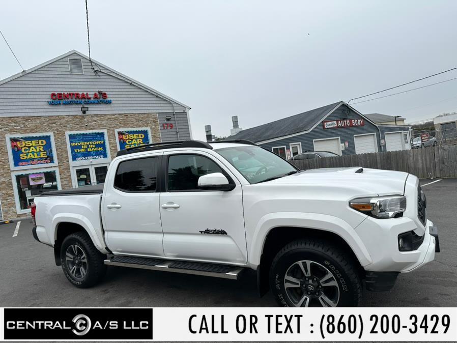 2018 Toyota Tacoma SR Double Cab 5'' Bed V6 4x4 AT (Natl), available for sale in East Windsor, Connecticut | Central A/S LLC. East Windsor, Connecticut