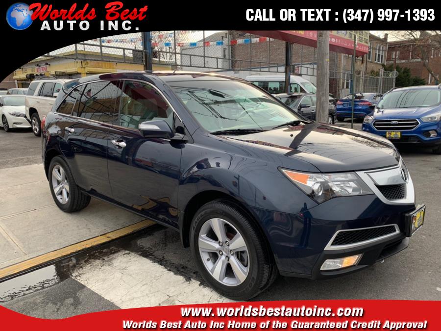 2012 Acura MDX AWD 4dr Tech/Entertainment Pkg, available for sale in Brooklyn, New York | Worlds Best Auto Inc. Brooklyn, New York