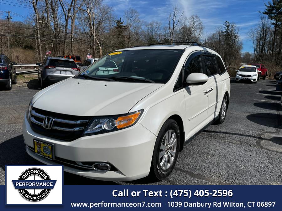 2014 Honda Odyssey 5dr EX-L w/Navi, available for sale in Wilton, Connecticut | Performance Motor Cars Of Connecticut LLC. Wilton, Connecticut