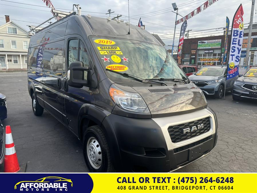 2019 Ram ProMaster Cargo Van 2500 High Roof 159" WB, available for sale in Bridgeport, Connecticut | Affordable Motors Inc. Bridgeport, Connecticut