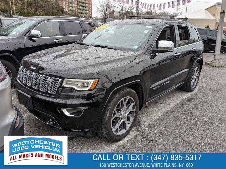 2021 Jeep Grand Cherokee Overland, available for sale in White Plains, New York | Apex Westchester Used Vehicles. White Plains, New York