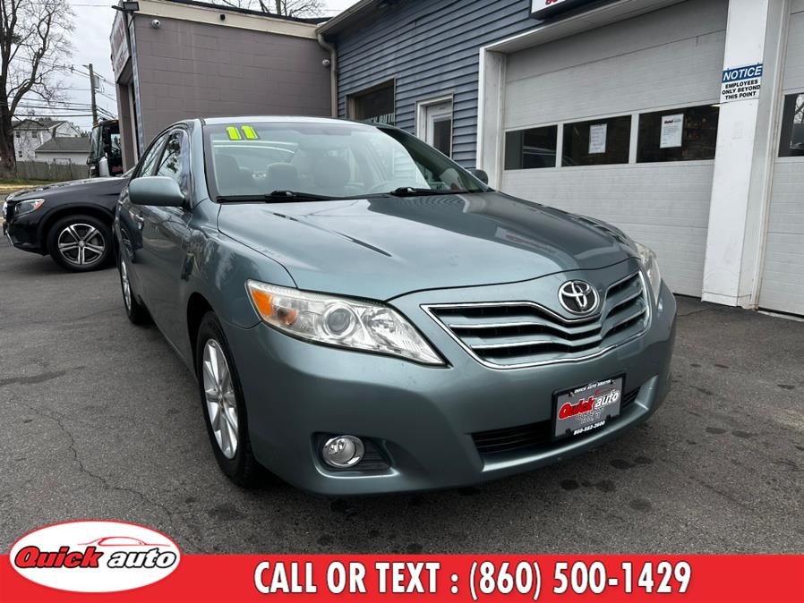 2011 Toyota Camry 4dr Sdn V6 Auto XLE, available for sale in Bristol, Connecticut | Quick Auto LLC. Bristol, Connecticut