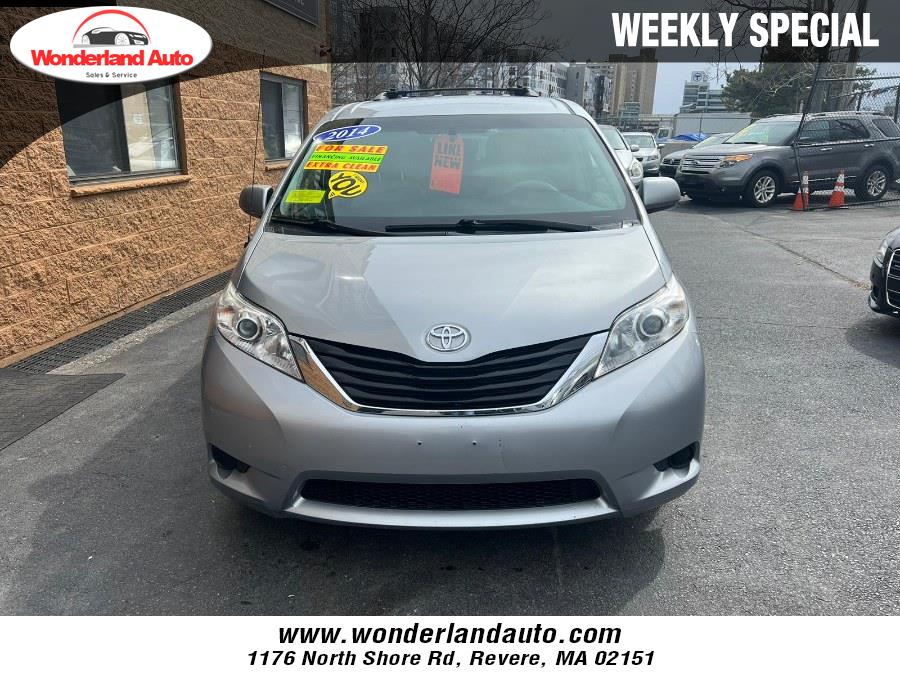 2014 Toyota Sienna 5dr 7-Pass Van V6 LE AAS FWD (Natl), available for sale in Revere, Massachusetts | Wonderland Auto. Revere, Massachusetts