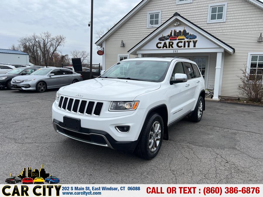 2016 Jeep Grand Cherokee 4WD 4dr Limited, available for sale in East Windsor, Connecticut | Car City LLC. East Windsor, Connecticut
