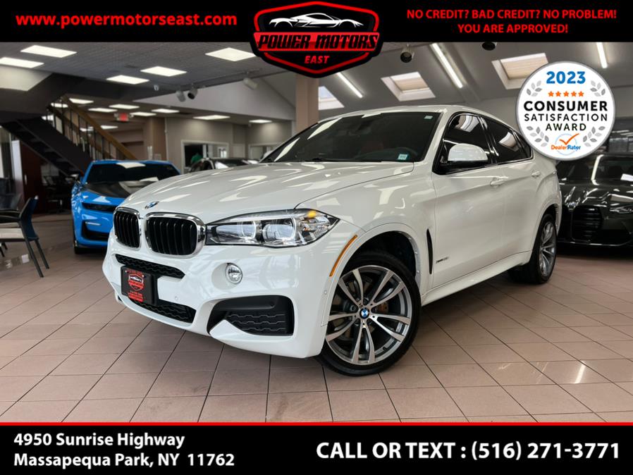 2017 BMW X6 xDrive35i Sports Activity Coupe, available for sale in Massapequa Park, New York | Power Motors East. Massapequa Park, New York