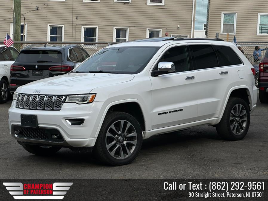 2017 Jeep Grand Cherokee Overland 4x4, available for sale in Paterson, New Jersey | Champion of Paterson. Paterson, New Jersey