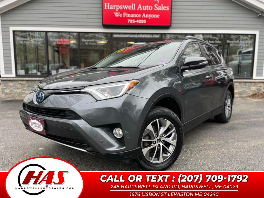2017 Toyota RAV4 Hybrid XLE AWD (Natl), available for sale in Harpswell, Maine | Harpswell Auto Sales Inc. Harpswell, Maine