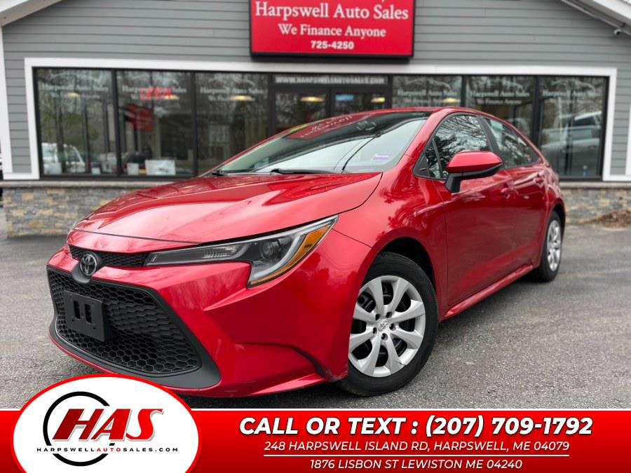 2021 Toyota Corolla LE CVT (Natl), available for sale in Harpswell, Maine | Harpswell Auto Sales Inc. Harpswell, Maine