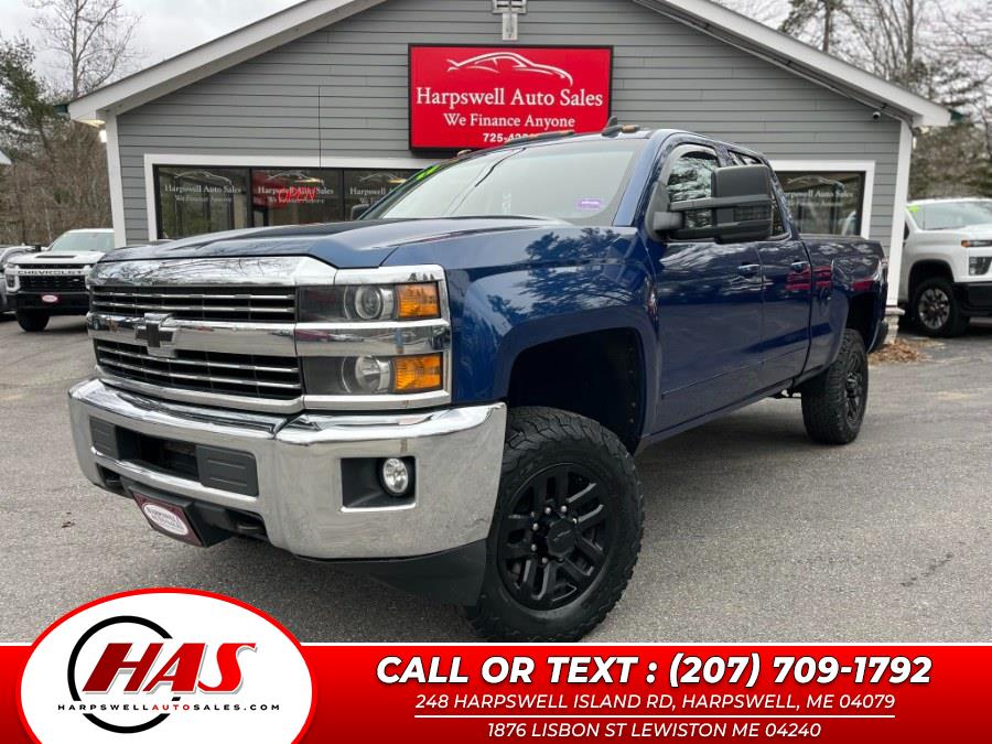 2017 Chevrolet Silverado 2500HD 4WD Double Cab 144.2" LT, available for sale in Harpswell, Maine | Harpswell Auto Sales Inc. Harpswell, Maine