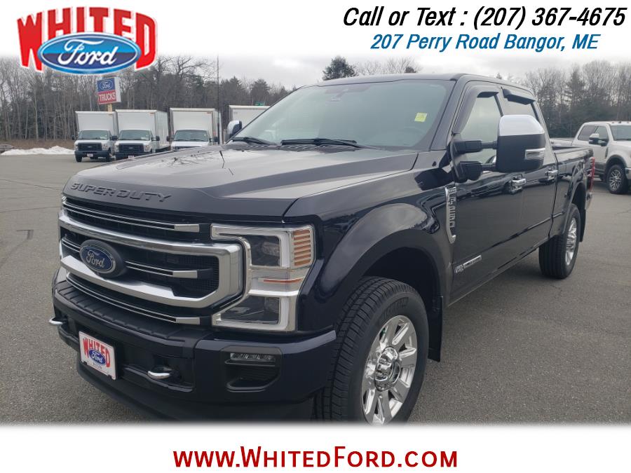 2022 Ford Super Duty F-250 SRW Platinum 4WD Crew Cab 6.75'' Box, available for sale in Bangor, Maine | Whited Ford. Bangor, Maine