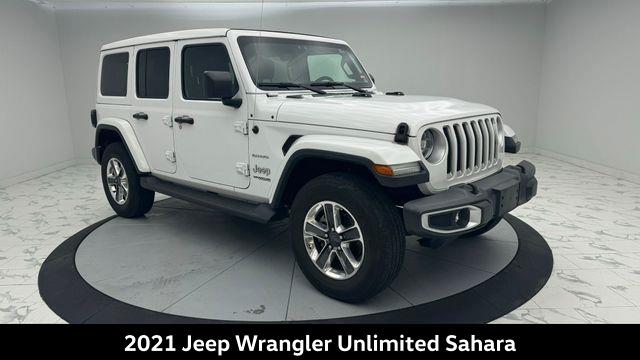 2021 Jeep Wrangler Unlimited Sahara, available for sale in Bronx, New York | Eastchester Motor Cars. Bronx, New York