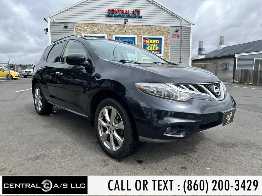 2014 Nissan Murano AWD 4dr SL, available for sale in East Windsor, Connecticut | Central A/S LLC. East Windsor, Connecticut