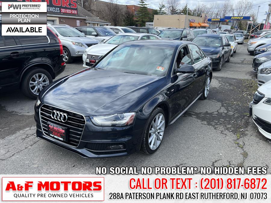 2016 Audi A4 Auto quattro 2.0T Premium Plus, available for sale in East Rutherford, New Jersey | A&F Motors LLC. East Rutherford, New Jersey