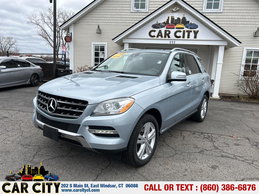 2014 Mercedes-Benz M-Class 4MATIC 4dr ML 350, available for sale in East Windsor, Connecticut | Car City LLC. East Windsor, Connecticut