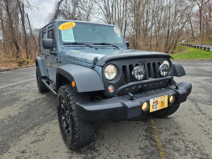 2014 Jeep Wrangler Unlimited 4WD 4dr Rubicon, available for sale in New Britain, Connecticut | Supreme Automotive. New Britain, Connecticut