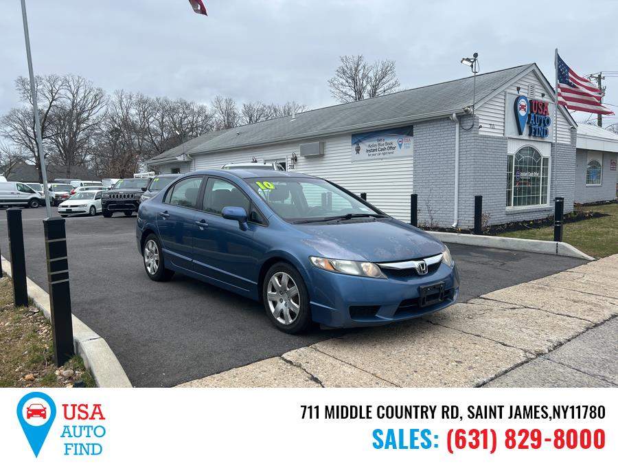 2010 Honda Civic Sdn 4dr Man LX, available for sale in Saint James, New York | USA Auto Find. Saint James, New York