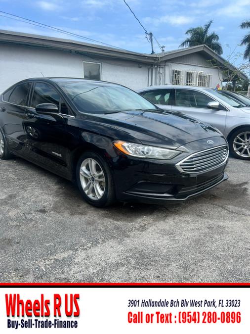 2018 Ford Fusion Hybrid SE FWD, available for sale in West Park, Florida | Wheels R Us. West Park, Florida 2018 Ford Fusion Hybrid SE FWD, available for sale in West Park, Florida | Wheels R Us. West Park, Florida