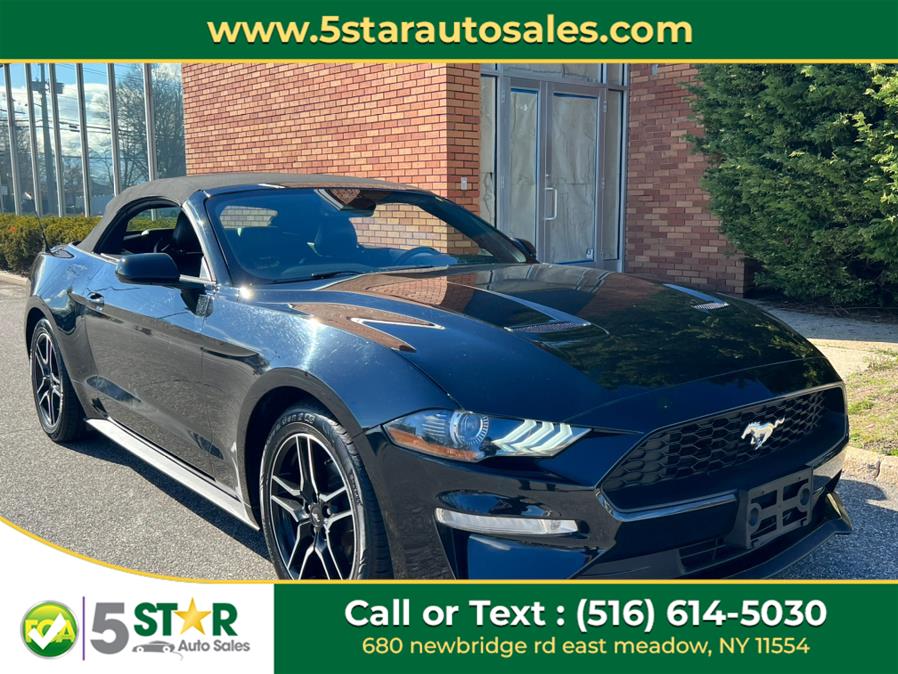 Used Ford Mustang EcoBoost Convertible 2021 | 5 Star Auto Sales Inc. East Meadow, New York