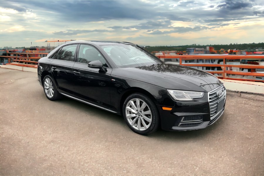 2018 Audi A4 2.0 TFSI Tech Premium S Tronic quattro AWD, available for sale in Waterbury, Connecticut | Jim Juliani Motors. Waterbury, Connecticut