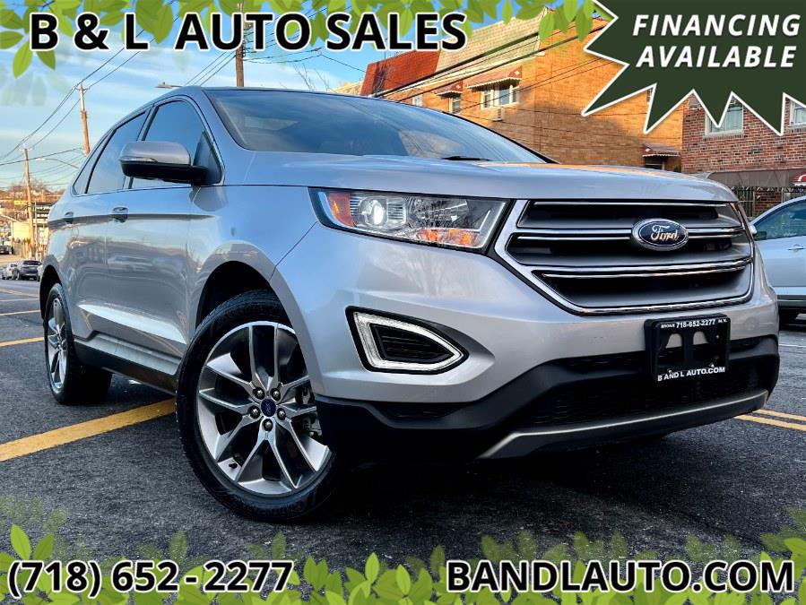 2018 Ford Edge Titanium FWD, available for sale in Bronx, New York | B & L Auto Sales LLC. Bronx, New York