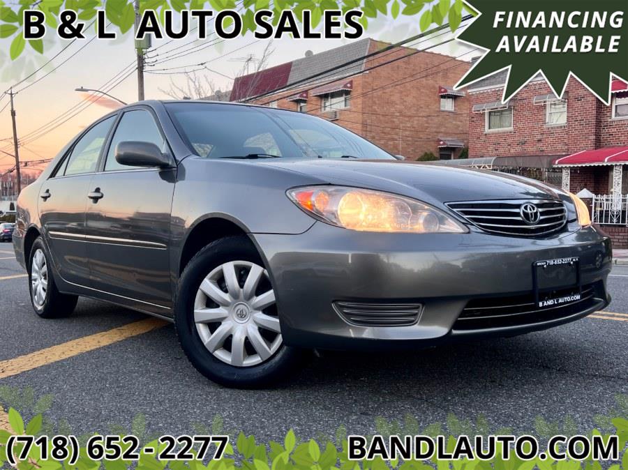 2005 Toyota Camry 4dr Sedan LE Auto, available for sale in Bronx, New York | B & L Auto Sales LLC. Bronx, New York