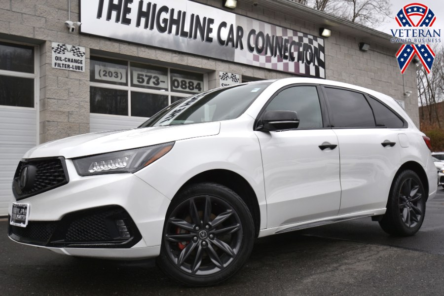 2020 Acura MDX SH-AWD 7-Passenger w/Technology/A-Spec Pkg, available for sale in Waterbury, Connecticut | Highline Car Connection. Waterbury, Connecticut