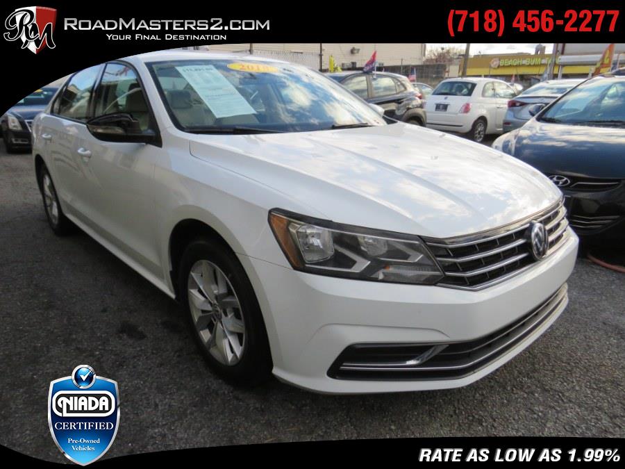 2018 Volkswagen Passat 2.0 T S, available for sale in Middle Village, New York | Road Masters II INC. Middle Village, New York