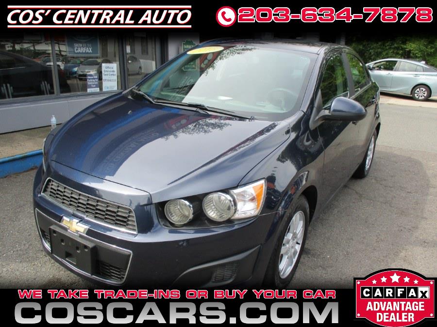 2016 Chevrolet Sonic 4dr Sdn Auto LT, available for sale in Meriden, Connecticut | Cos Central Auto. Meriden, Connecticut 2016 Chevrolet Sonic 4dr Sdn Auto LT, available for sale in Meriden, Connecticut | Cos Central Auto. Meriden, Connecticut