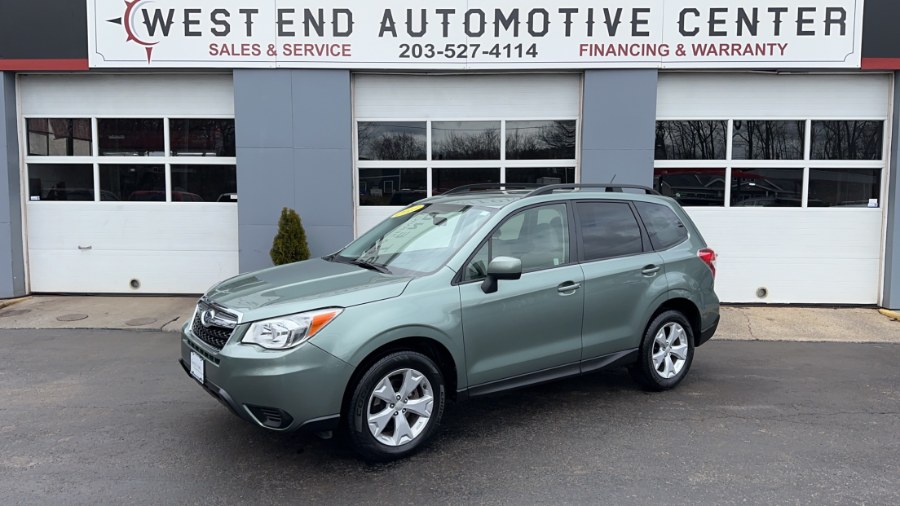2015 Subaru Forester 4dr Man 2.5i Premium PZEV, available for sale in Waterbury, Connecticut | West End Automotive Center. Waterbury, Connecticut