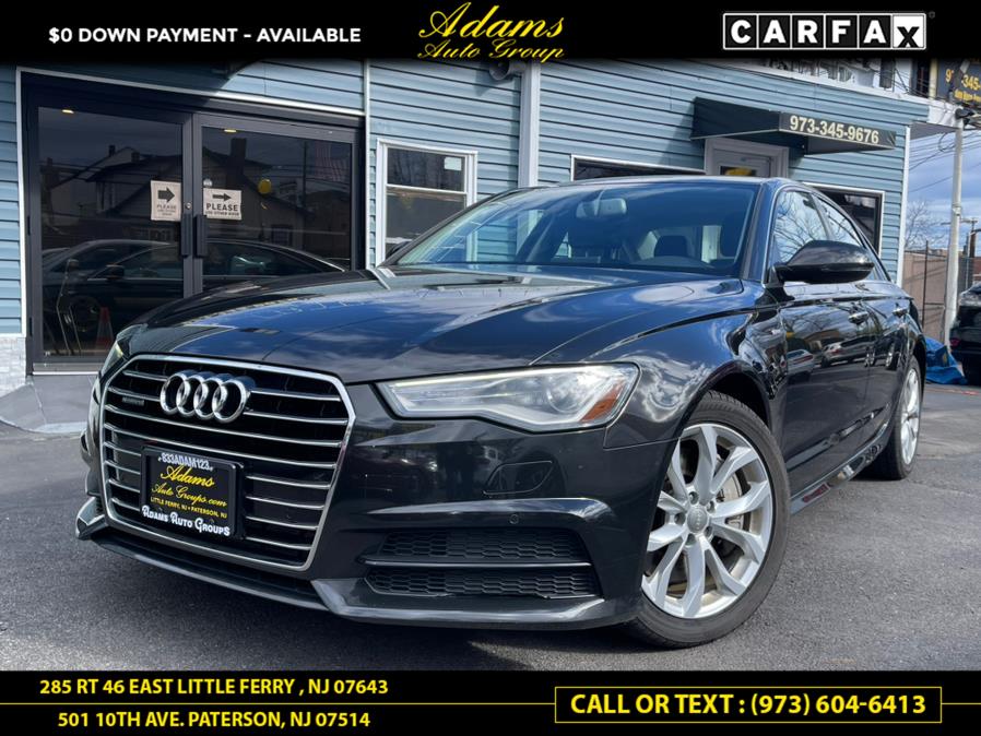 2017 Audi A6 2.0 TFSI Premium Plus quattro AWD, available for sale in Paterson, New Jersey | Adams Auto Group. Paterson, New Jersey