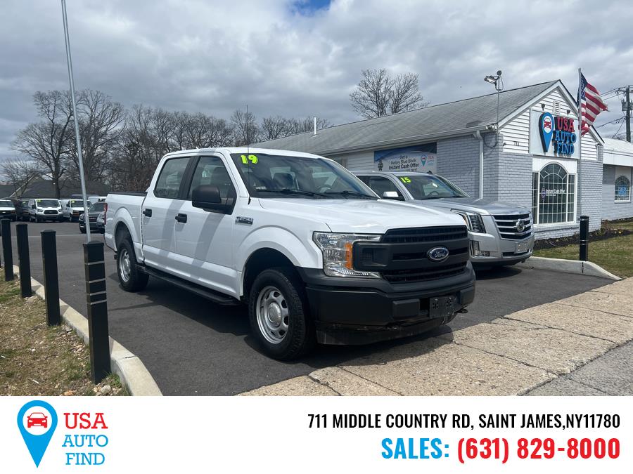 2019 Ford F-150 XL 4WD SuperCrew 5.5'' Box, available for sale in Saint James, New York | USA Auto Find. Saint James, New York