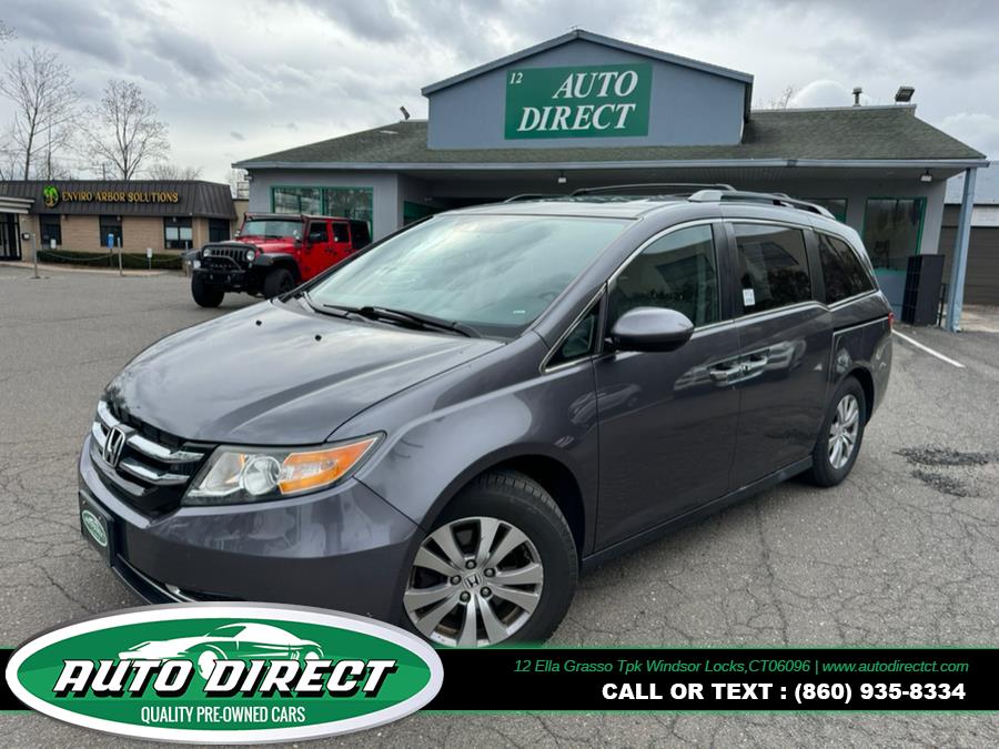 2016 Honda Odyssey 5dr EX-L w/Navi, available for sale in Windsor Locks, Connecticut | Auto Direct LLC. Windsor Locks, Connecticut