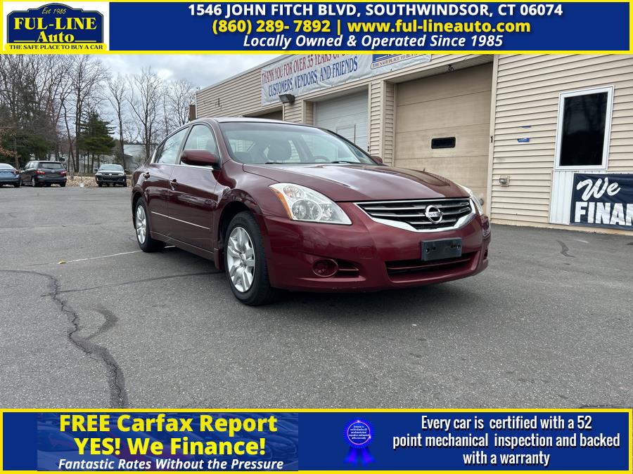 2011 Nissan Altima 4dr Sdn I4 CVT 2.5 S, available for sale in South Windsor , Connecticut | Ful-line Auto LLC. South Windsor , Connecticut